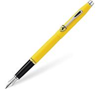 Cross Ferrari Classic Century - Penna stilografica con pennino fine, colore: Giallo opaco
