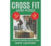 Cross Fit Word Search Puzzle Book: Word Searches with Easy to Read Print about Cross Fit, Gym, Spa and more | 6x9 inches, 110 pages |50+ Puzzles … Gifts for Vacations, Holidays and Free Times