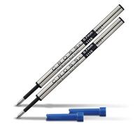 CROSS Gel Ink Rollling Ball - Ricarica media Medio Confezione da 2 Blu
