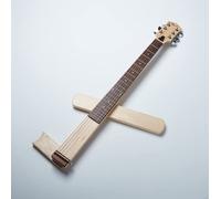 Cross Guitar Cross Guitar - Chitarra acustica leggera da viaggio 1.0, chitarra acustica da viaggio, con custodia morbida (corde per forcella)