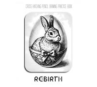 Cross Hatching Pencil Drawing Practice Book - Rebirth: A Cross-Hatching Journey into Whimsical Beginnings and Detailed Textures