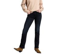 Cross Jeans da donna Lauren - Vita alta - Bootcut - Blu Nero, 028 Black Denim, 26W x 30L