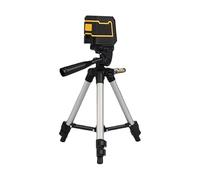 Cross Line Level, Alignment Tool, Adjustable Tripod Stand, Precision Self-Leveling Function, Indoor Outdoor Use for Cabinet Setup, Wall Mounting, Floor Garden Installation, 27-65cm