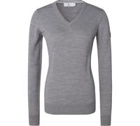 Cross Maglia classica con scollo a V, grigio