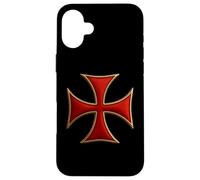Cross Pattee - Christian Order of the Red Cross - Templare Custodia per iPhone 16 Plus