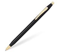 Cross Penna a sfera Classic Century Black Pearlescent PVD Barrel e Gold Appointments collezione limitata