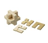 Cross-Puzzle - Compensato - 9 Pezzi Del Puzzle - Gioco di Riflessione Pazienza