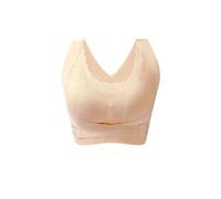 Cross - Reggiseno sportivo da donna senza cuciture per un maggiore comfort durante gli allenamenti (pelle L)