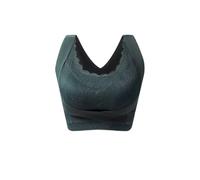 Cross Reggiseno sportivo da donna senza cuciture per un maggiore comfort durante gli allenamenti (XL verde)
