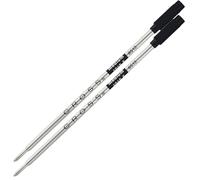 Cross Pens Ricarica per penna a sfera Reliable – Punta media Nero – 2 pezzi (8513-2)