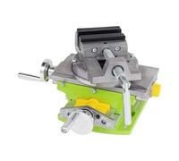 Cross Slide Drill Press Vise - High-Precision Compound Milling Table | X Y Direction Bench Vise With Vernier Reading | Aluminum Alloy Rotary Table For Drilling, Boring And Milling Work