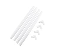 Cross Stitch Hoop Plastic Clip Universal Embroidery Frame Square Embroiderys Hoops for Crosses Stitches Quilting Needlepoint Needlepoint Tool (43.1 * 43.1cm) (43.1 * 43.1cm)