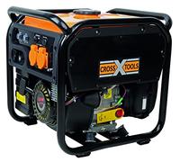 Cross Tools CPG 4000 INV Generatore Inverter, Potenza Continua 3.0 kW, Potenza Massima 3.5 Kw, 4.9 CV, Serbatoio da 8.5 Litri, Autonomia 8 Ore, a 1/2 Potenza