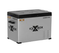 CROSS TOOLS Frigorifero portatile elettrico con compressore 37L -20°C, campeggio e auto, congelatore portatile, frigorifero con app, 230V/12V/24V, 65x37,5x42,7cm, ICEBOX 40