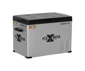 CROSS TOOLS Frigorifero portatile elettrico con compressore 37L -20°C, campeggio e auto, congelatore portatile, frigorifero con app, 230V/12V/24V, 65x37,5x42,7cm, ICEBOX 40