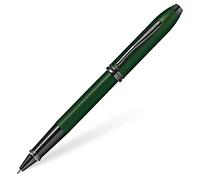 Cross Townsend - Penna roller in PVD, colore: Verde opaco