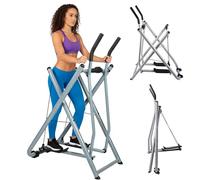 Cross Trainer ellittico - Macchina portatile per esercizi a corpo intero con monitor LCD per casa palestra e ufficio, allenamento total body fitness Glider