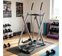 Cross Trainer pieghevole 2 in 1, macchina per esercizi a casa per esercizi per braccia e gambe, attrezzatura cardio a basso impatto, per casa, palestra, ufficio, soluzione fitness versatile