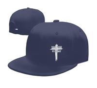 Cross Trust Dio Non Il Governo Donna Uomini Cappellino da Baseballberretto Casual Visiera Baseball Cappellino Regolabile Cappello da Sole per Sport All'Aperto Campeggio