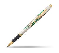 CROSS Wanderlust Borneo - Penna roller con appuntamenti in oro 23 ct, con confezione regalo premium, penna a sfera ricaricabile