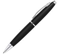Penna A Sfera Cross Calais Nero Opaco Con Accessori In Cromo Lucido