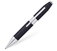 Cross X - Penna a sfera (meccanismo di avanzamento, colore scrittura: nero), colore: nero carbone
