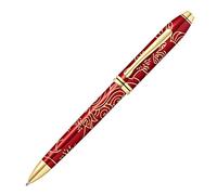 Cross Zodiac Series Year Of The Pig 2019 - Penna a sfera, colore: rosso traslucido