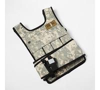CROSS101 - Gilet regolabile mimetico con spalline, 9,1 kg
