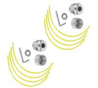 Crossbody Mounted 4 Cicli Erba Trimmer Testa In Alluminio Costruzione Per Manutenzione Cantiere Prati Attrezzature Cura Spazzola Cutter Attacco