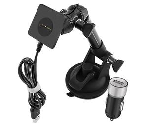 Crosscall, Kit di ricarica e fissaggio auto per smartphone X-Car Pro, Nero