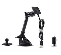 Crosscall Supporto auto X-CAR PRO Kit di ricarica e fissaggio per smartphone Nero