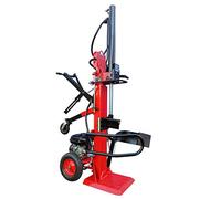 CROSSFER spaccalegna LS22T-G10.0/22 tonnellate forza di taglio/110 cm lunghezza spacco/motore a benzina 10 PS 4 tempi OHV raffreddato ad aria/funzionamento a 2 mani/grande pneumatico