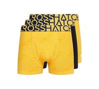 Crosshatch Mens Typan Boxers Boxer Shorts Intimo 3pk Giallo Taglia M L XL