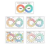 Crossing Midline e Visual Tracking Infinity Loop 5 Poster interattivi | Infinity Breathing, Eye Tracking, Brain Breaks, Apprendimento emotivo sociale, Poster interattivi