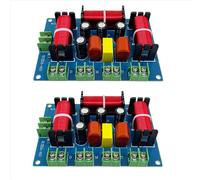 Crossover per altoparlanti 2X 200W, doppio divisore a 4 vie per alti+medi+bassi