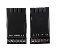 Crossover per Altoparlanti Auto, 2 Pezzi Crossover 2 Vie 100W, ABS Shell Resistente, Uscita 12V per Suono Nitido, Compatibile con Autoradio, Upgrade Audio Auto, Installazione Facile
