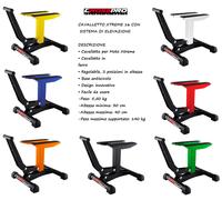 CrossPro Cavalletto Alzamoto Moto Centrale Cross Enduro Motard Universal Offroad