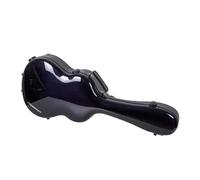 Crossrock Air Carbon 4/4 Chitarra Classica Flight Case - 3K Twill Weave Fibra di Carbonio in Fibra di Carbonio Viola Ametista Regale - Blocco TSA & Sistema Ergonomico - Resistenza agli urti testata in