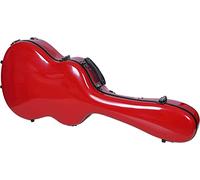 Crossrock Air Series Dreadnought, custodia per chitarra in fibra di carbonio, rosso (CRF6000DRD)