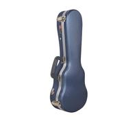 Crossrock CRA800SUBL ABS ukulele soprano con custodia rigida, blu