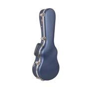 Crossrock CRA800TUBL ABS ukulele tenore una custodia rigida, blu