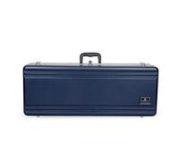 Crossrock CRA860TSBK sassofono tenore case- sagomato ABS modellato con cinghie, nero Rectangular Blue