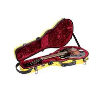 Crossrock CRSG107MAFDG - Zaino imbottito per stile A & F Custodia per mandolino Fiberglass Giallo.