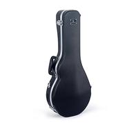 Crossrock CRSG107MAFDG - Zaino imbottito da 10 mm Custodia per mandolino ABS Molded(F-Style) Nero