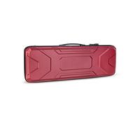 Crossrock, Custodia con cerniera in ABS modellato per violino 4/4, rosso (CRA420VFRD)