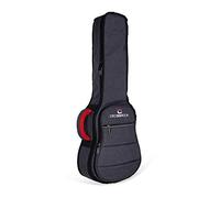 Crossrock - Custodia ibrida in ABS per ukulele soprano, mod. CRA400SUYL Gig Bag grigio