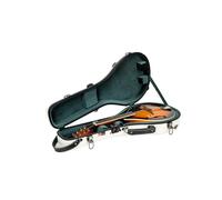 Crossrock Custodia per mandolino in fibra di vetro stile F, con scomparto per accessori, cinghie per zaino, serratura TSA (CRF2020MFIV)