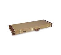 Crossrock - Custodia in legno per chitarra elettrica Fender Telecaster e Stratocaster, in tweed vintage (CRW600ETW)