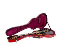Crossrock Custodia per chitarra classica in fibra di vetro rigida stile rosso 3/4 (CRF1020CTRD)