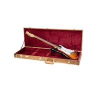 Crossrock Custodia per chitarra serie Designer, Oro di lusso, Bass, chitarra